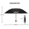 BBDW3 Car Led Light Automatic Folding Windproof Sunshade Umbrella Sun Protection Umbrella For Kia Rio 3 4 K2 K3 X-Line Car Accessories
