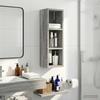 Bathroom Wall Cabinet Grey Sonoma 20 x 16 x 62.5 cm