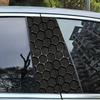 Nové včelí plástve Auto Samolepky Vodotěsné DIY Kryty B Sloupku Samolepicí Odolné proti Poškrábání Auto Styling Dekorace Samolepka