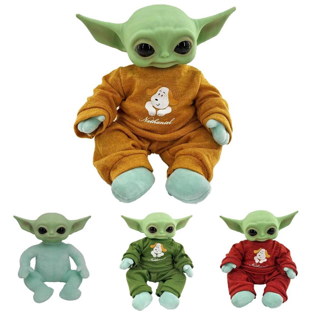 Yoda Baby Plush Doll Mandalorian Christmas Infant Toy Alien Figurine