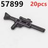 Militare WW2 Arma Pistole Soldato MOC 57899 58247 SWAT Città Playmobil Mini Action Figure Parti Esercito Blocchi da Costruzione Mattoncini Giocattoli