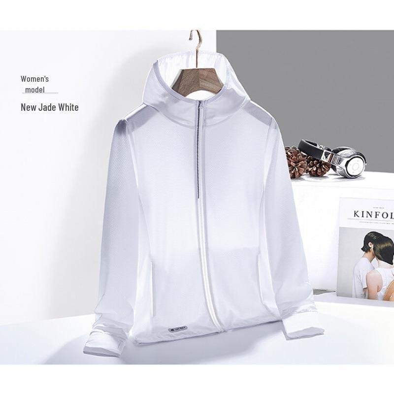 

Летние рубашки Ice Silk UPF50+ с длинным рукавом и защитой от солнца для пар XXL