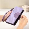 Long Lanyard Zipper Wallet Phone Case for Samsung Galaxy S25 S26 Ultra S24 S23 FE S22 Plus S21 S20 Note 20 Flip Leather Cover