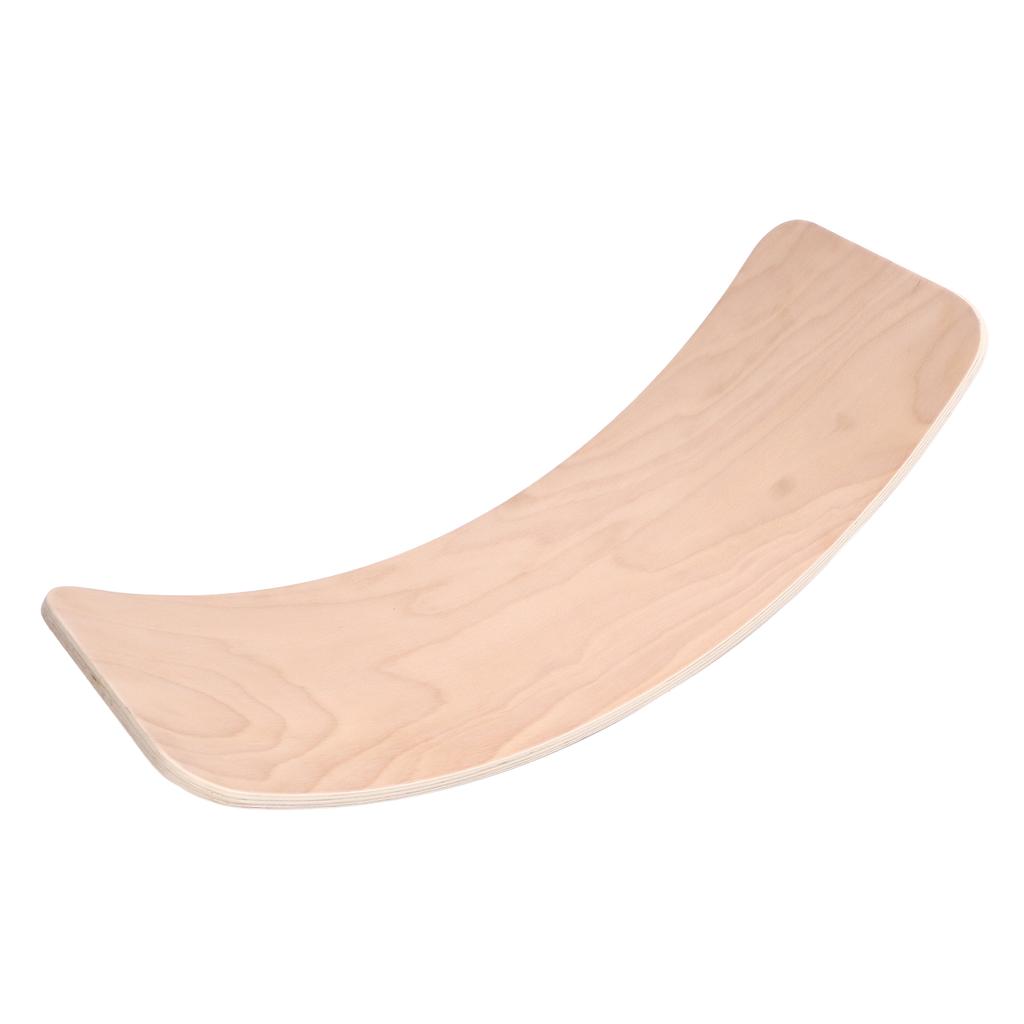Wobble Board Toddlers Wooden Fitness Wobble Board with Curvy Surface for Kids Toy Gift