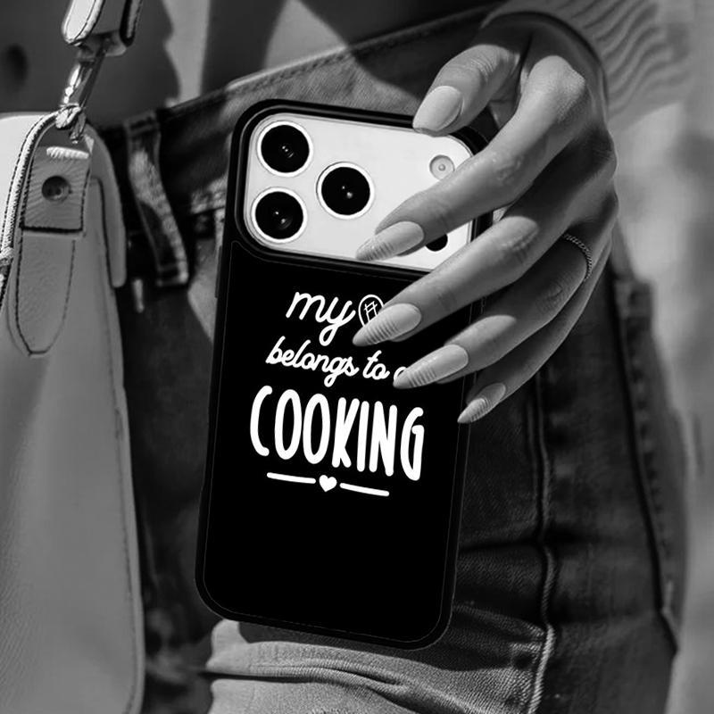 Baking because punching people is frowned upon Phone Case For iPhone 17 Air 14 15 13 12 Max Cover For Apple 16e 11 Pro Max Plus