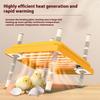 Safe and Easy to Clean Chicken Brooder Heating Plate for Hobbyists and Small Farm Owners