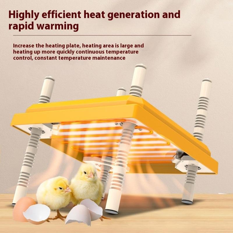 Safe and Easy to Clean Chicken Brooder Heating Plate for Hobbyists and Small Farm Owners