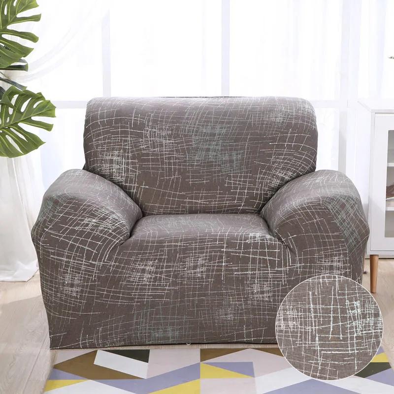 Sesselbezug Elastischer Sofabezug Baumwolle Stretch Sofabezüge für Wohnzimmer Copridivano Überwurf für Einzelsessel Couchbezug