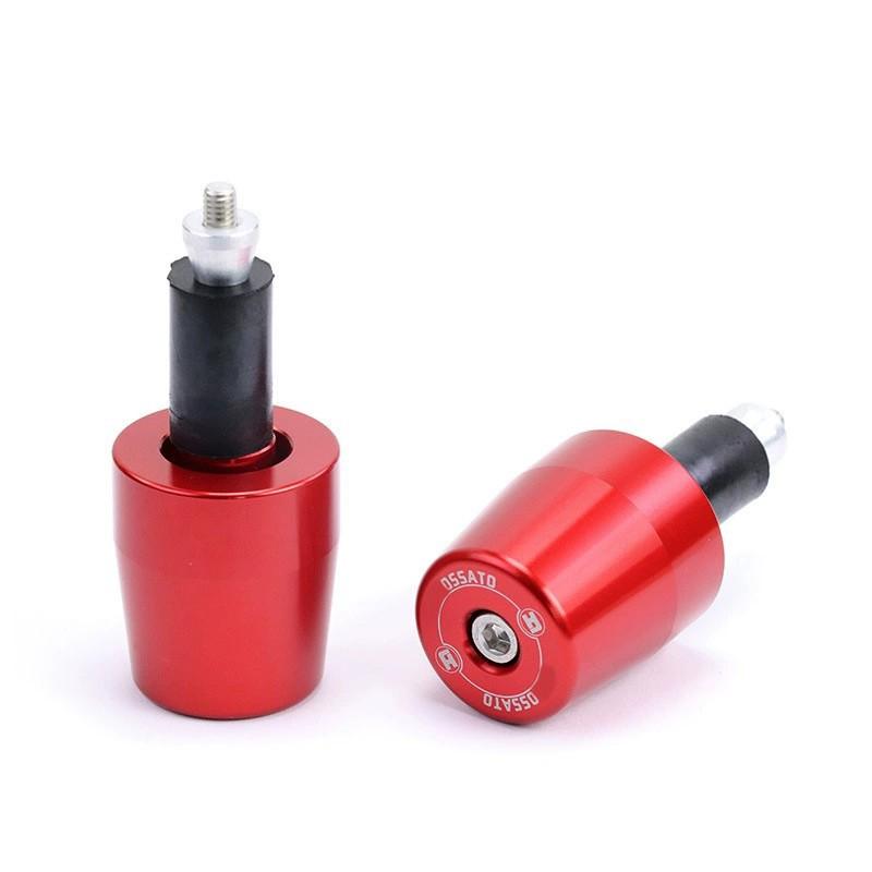 Handlebar End Caps Honda Suzuki Yamaha KTM Universal Motorcycle Grip Ends Anti-Vibration