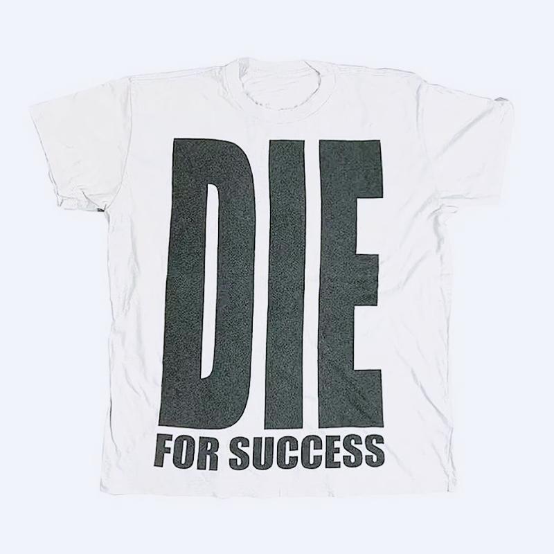 

Men s Text Pattern Printed Short Sleeves Summer Casual Versatile Street Atmosphere T-shirt Cool and Breathable Oversized Tops S