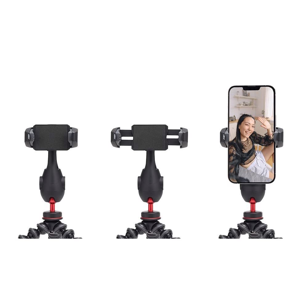JOBY Mini Tripod Kit GripTight PRO3 GorillaPod PRO3 mount GorillaPod 1K Compatible with smartphones with a width of Weight (GripTight + stand) 56-90mm