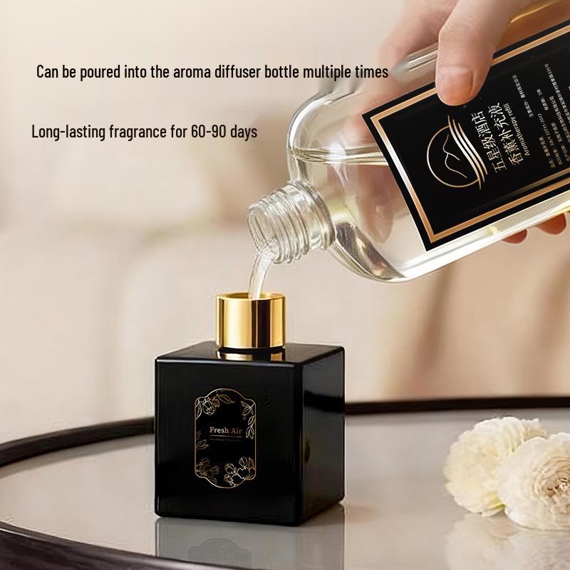Flameless Aroma Essential Oil Refill for All Seasons: Long-lasting Home & Bathroom Fragrance Diffuser