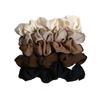 3/5Pcs Women Advanced Retro Large Intestine Headband Elastic Hair Rope Elegant Ponytail Headband Hair Accessory for Curly Hair All Hairstyles