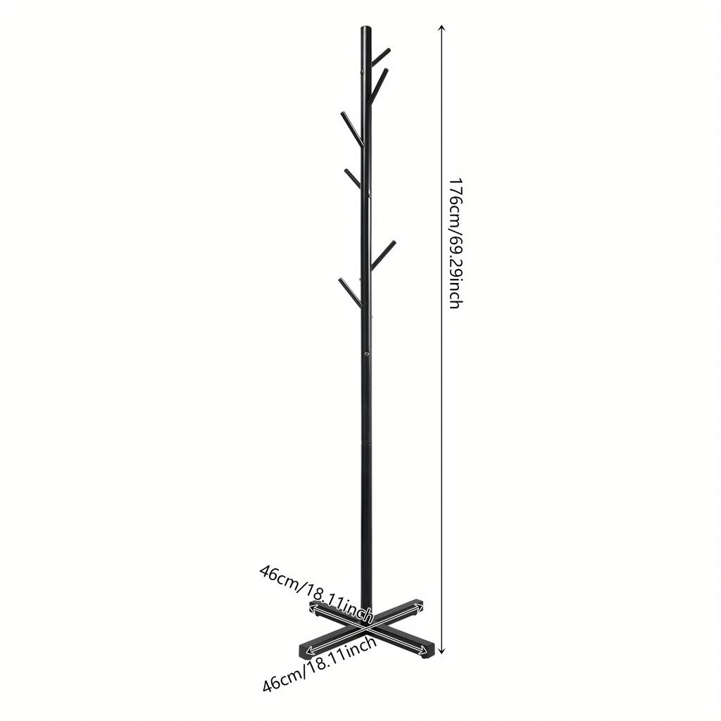 Economy Black Tree Branch Hat Rack, , , Used in Bedrooms, Living Rooms, Entrances, Cloakrooms, Laundry Rooms