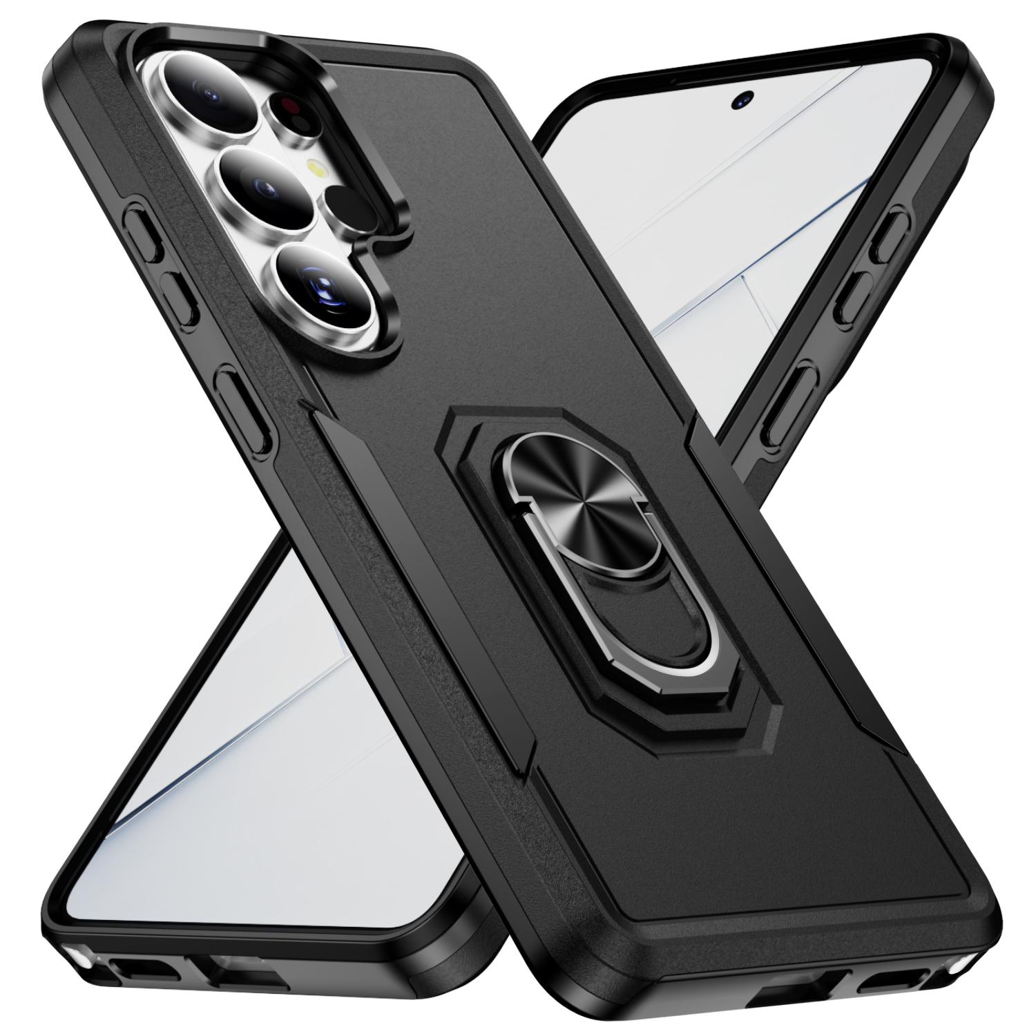 

Ring Holder Mobile Phone Funda Case for Samsung Galaxy S26 Ultra 5G S25 Plus S24 FE S23 S22 Ultra S 26 25 Armor Coque Capa Galaxy S25 Ultra