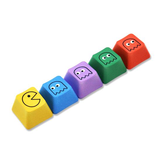 5Pcs Keycaps Comfortable Non-fading Indeformable Replacement Wear-resistant Ergonomic PBT Gaming Keyboard Key Cap