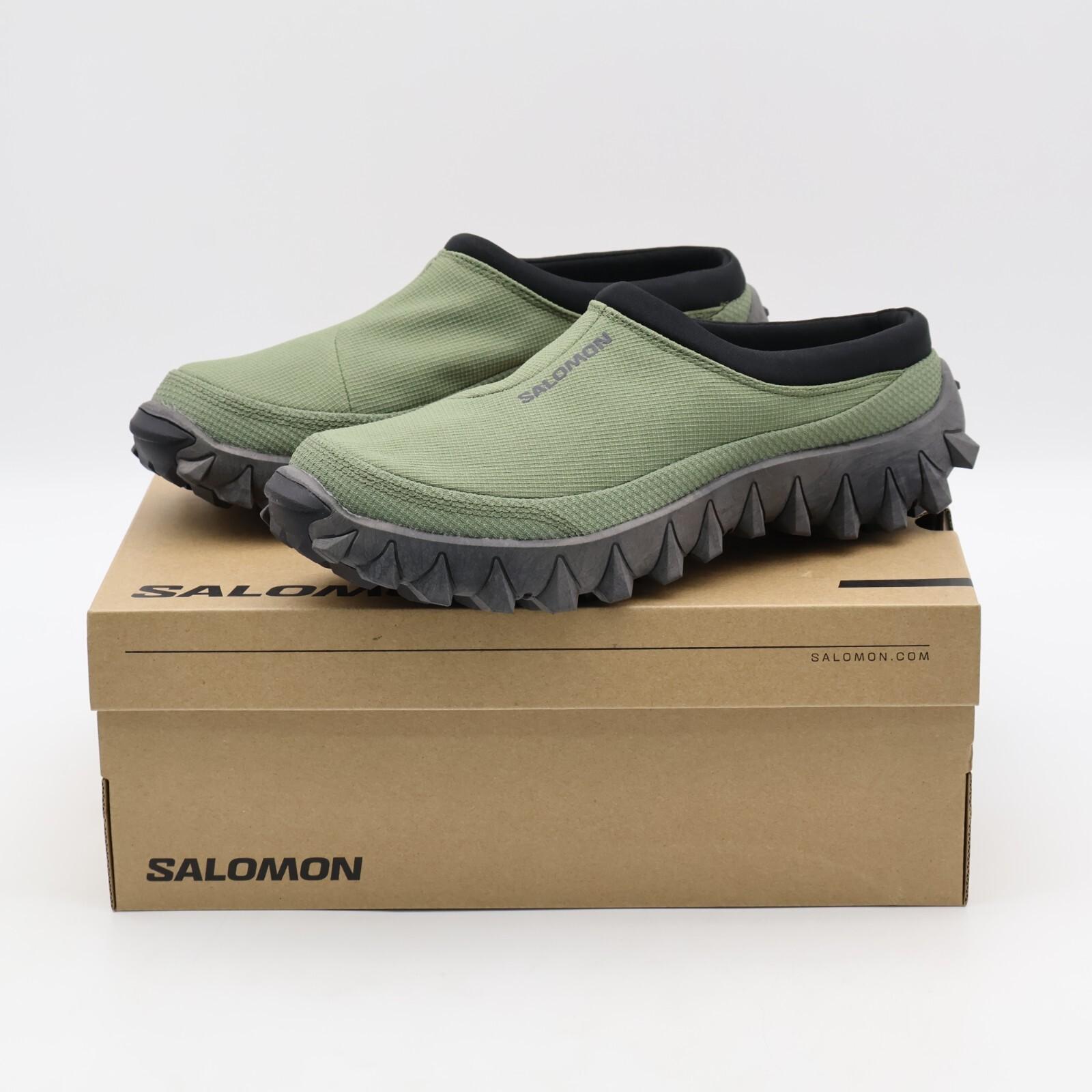 L47579100 Salomon Snowclog Deep Lichen Green Black (Men s) 10