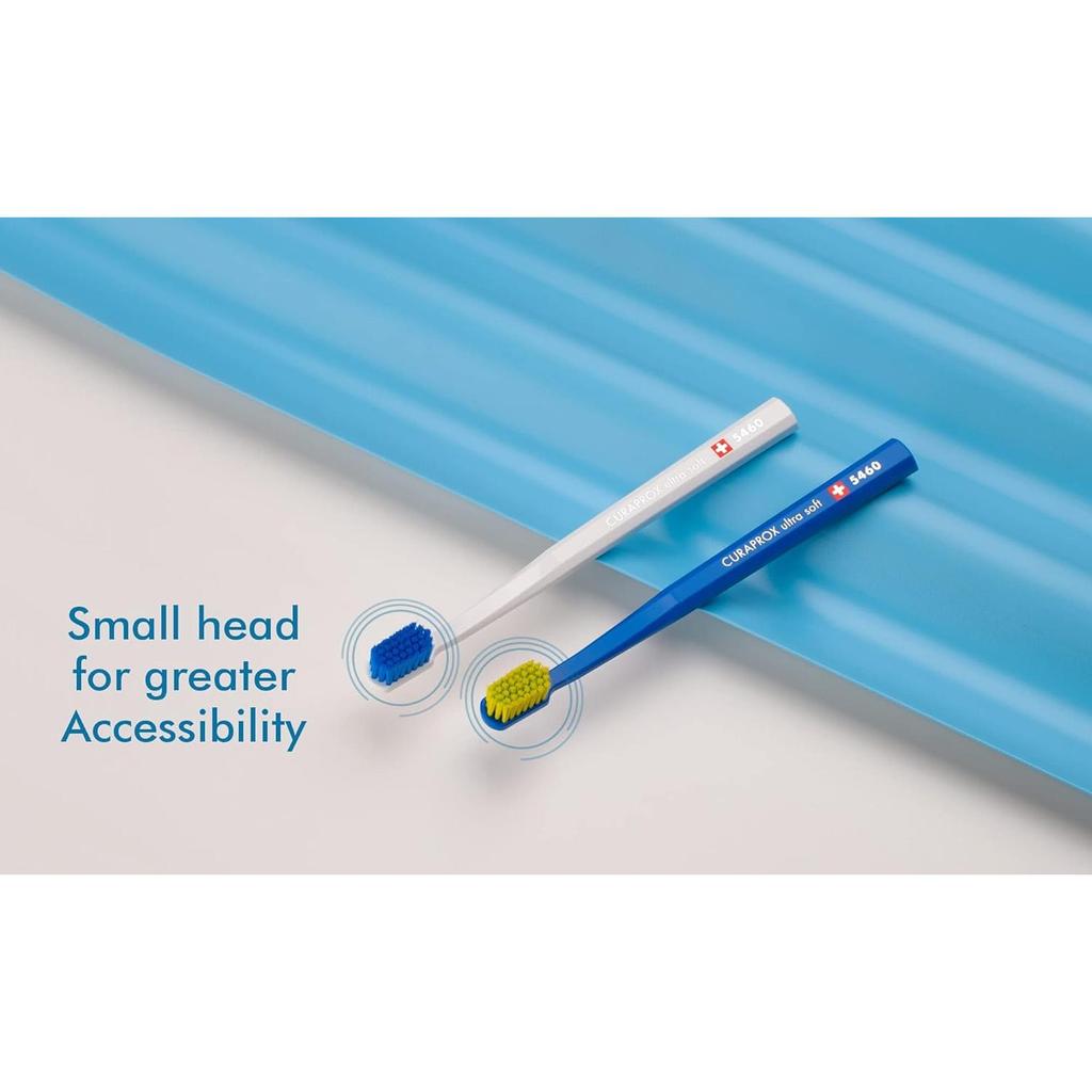 CURAPROX Dr. Reddy's CS 5460 Adult Toothbrush Extra Soft Gentle Bristles Swiss Oral Care Precision Cleaning