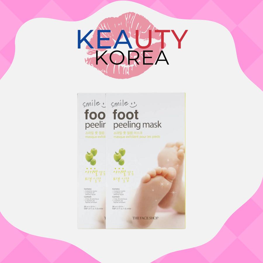 The Face Shop Smile Foot Peeling Mask 20mL+20mL