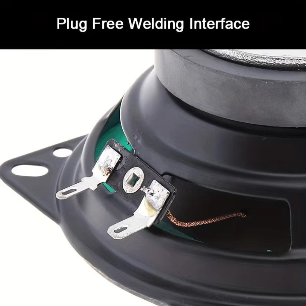 100W Vehicle Door Speaker 2-Way Car Audio Speaker Universal Car Coaxial Speaker Auto Audio System