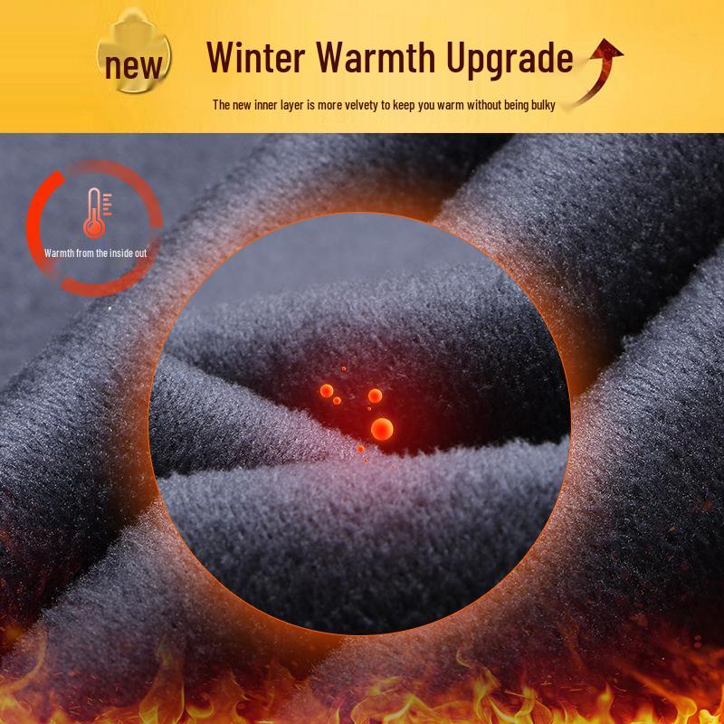 Herren 2025 Herbst/Winter Verdickte Samt Straight-Leg Casual Jeans