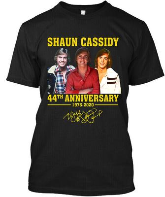 NEW POPULAR! Shaun Cassidy American Music 44th Graphic Logo Size S-4XL Unisex T-Shirt