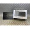 Flush Button Cersanit Accento Square Matte Black K97426