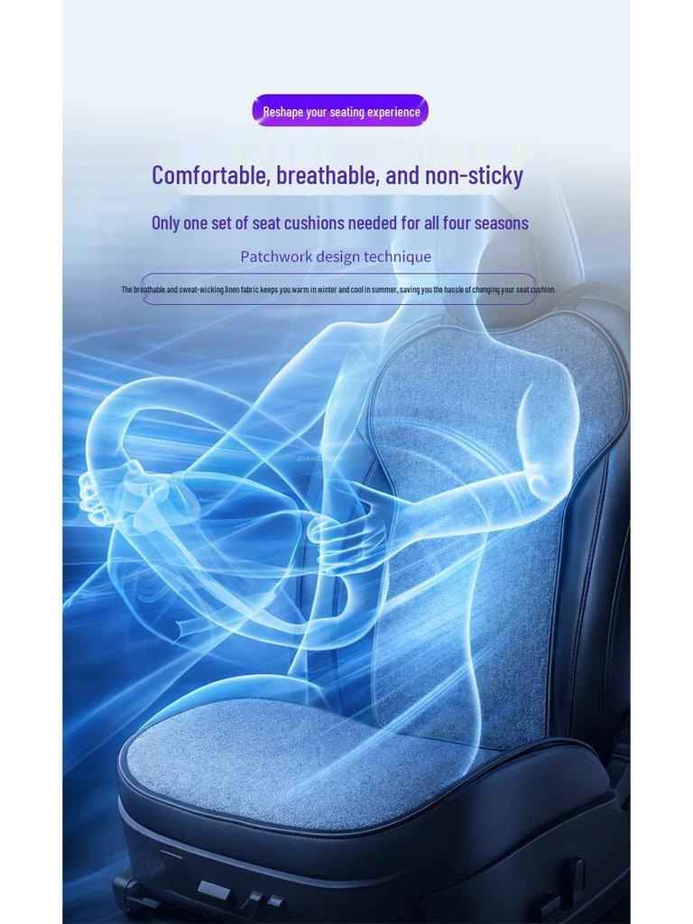 Tesla Model 3/Y Car Seat Covers: Durable, Full Coverage & Wear-Resistant for Front and Rear Seats