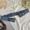 New adjustable elastic belt—an invisible, buckle-free belt for women and men; easy to wear with jeans, trousers, or dresses.