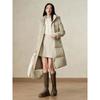 JUZI Anna & Chloe Women's Long Hooded Duck Down Puffer Jacket