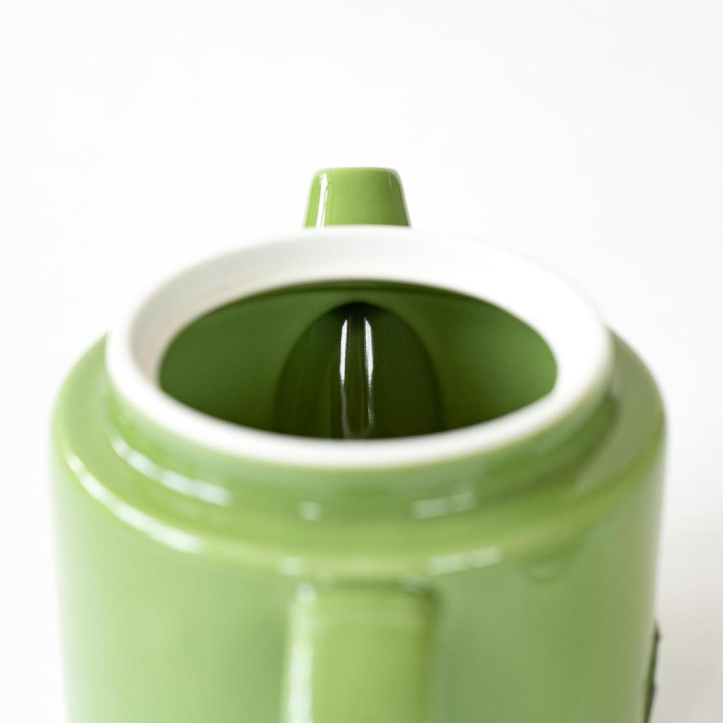 Hasami ware green super stainless steel tea 13875 "Common" teapot, (with strainer), 500ml,