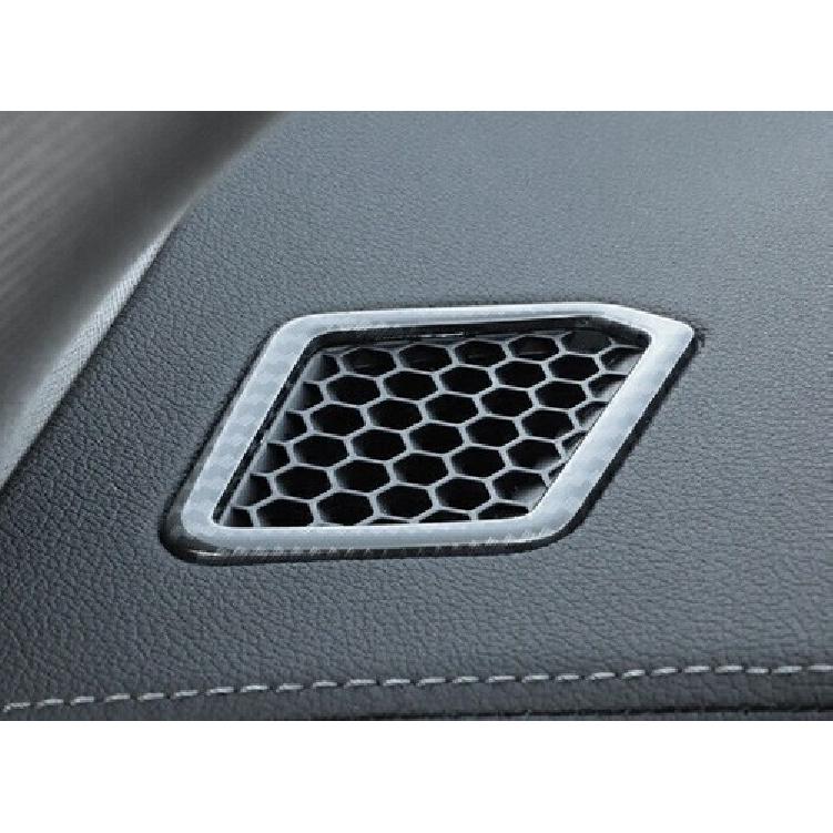 For BMW 3 4 Series G20 2019-2023 Carbon Fiber Dashboard Side Vent Overlay Cover
