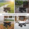 Q1FD Weather Resistant Sandproof Wagon Protector Cover With 600D Tear Resistant Fabric & Customizable Fit For Gardening Needs