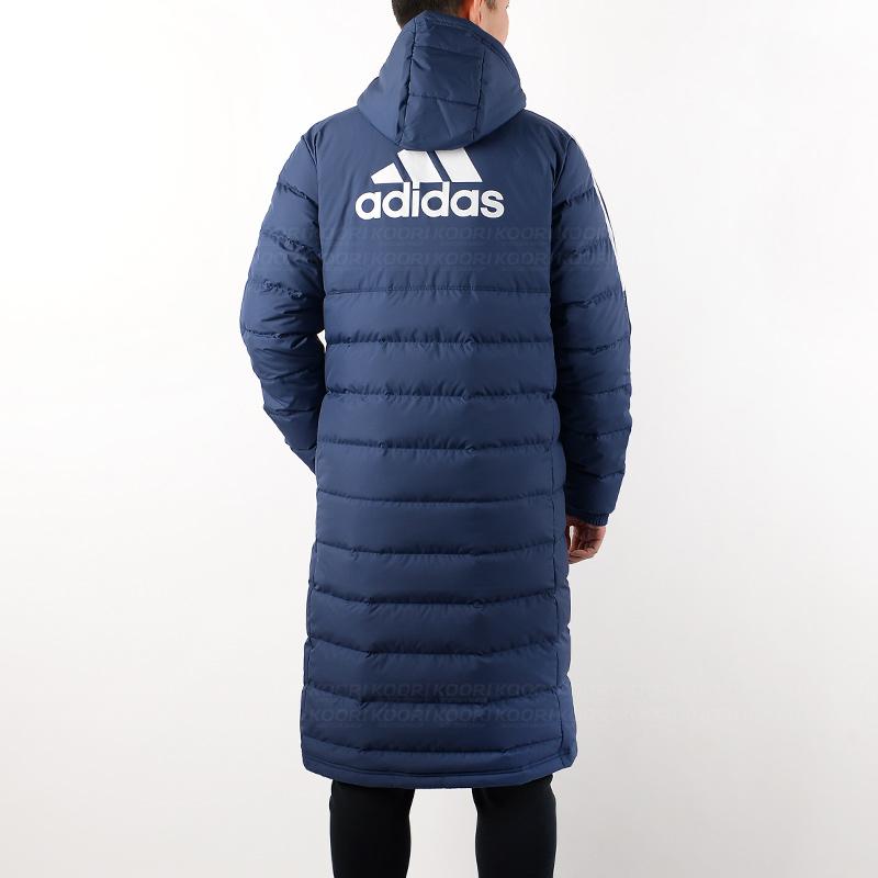 New Adidas Down Jacket Men's Navy Blue GM5246