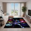 3D Printed Kamen Rider Rug, Suitable for Living Room, Bedroom, Table, Kitchen Doorway, Children's Non-slip Floor Mat.