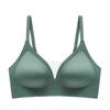 Bra Without Underwire Mesh V-neck Seamless Bra Women's Comfortable Soft Support Bra