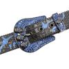 European And American Printed Rhinestone Inlaid Belt High-End Pin Buckle Full Of Diamond Sequins Hip-Hop Decorative Nightclub Belt Women