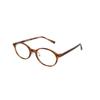 Unisex Simple Round Retro PVC Style Glasses