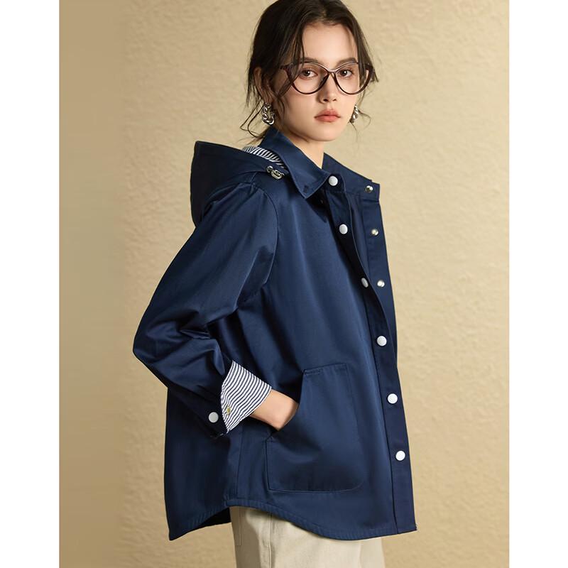Wudao Women s Lightweight Striped Outdoor Jacket M