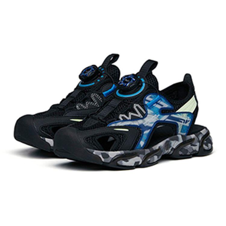Anta Pustende Sandaler med Lukket Tå Barnesko Svart Grå Blå 312226935-1