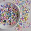 Hot Selling 500g Valentine's Day Hot Clay Slices Lovely Heart Bat Flowers Sequins Polymer Clay Sprinkles for Nail Art Supplier