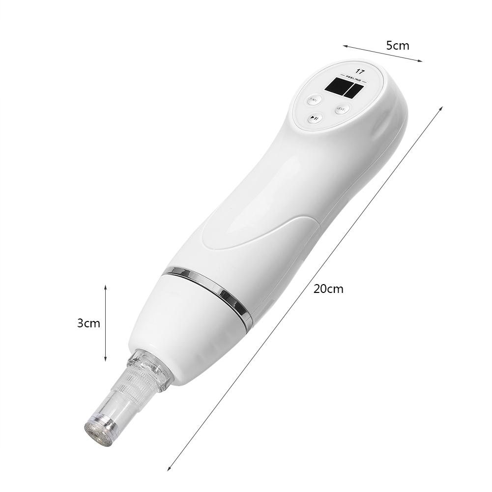 3Types Portable Diamond Peeling Pen Acne Blackhead Removal Vacuum Skin Peeling Equipment