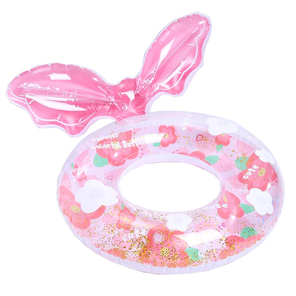 Xiaolü Thickened Mermaid Armpit Float: 110cm Adult Swim Ring with Fishtail Design