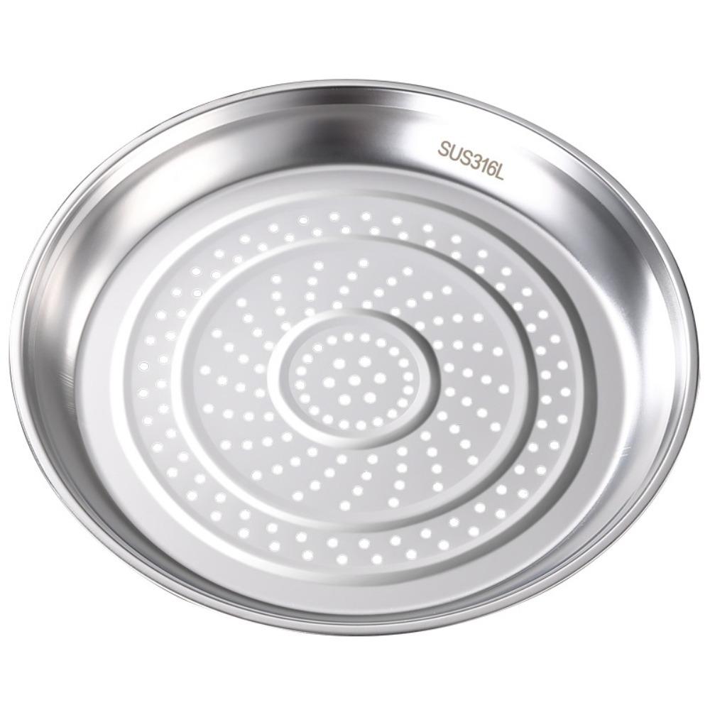 Deepen Wok Steamer Rust-proof Steaming Basket Cooker Rack Pot Steaming Tray  Dumplings