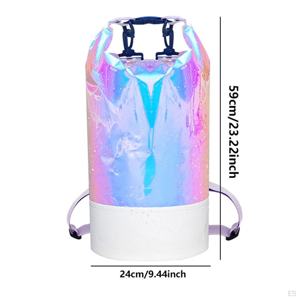 Wasserdichter Trockensack Schwimmboje Strandrucksack Eimer für Snowboarden Kanufahren Angeln