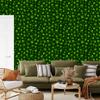 Bottle Green, Lime and Green Leather Wallpaper 50x1000