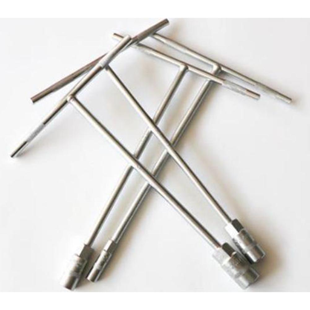 5pcs T Handle Socket Wrench Hexagon Spanner 8-14mm Socket Wrench Tool For Bike Motorcycle Manual T-shaped Socket Spanner