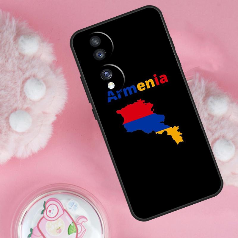 Armenia Armenian Flag Case For Honor Magic 6 5 7 Lite Honor 200 Pro 50 70 90 Lite X9b X9a X8b X8a X8 X9 X9c Cover