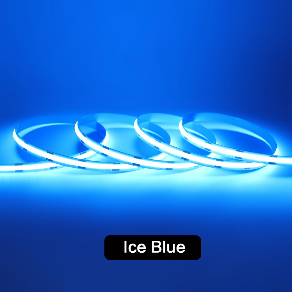 8mm 5mm 3mm PCB COB LED Strip Lights 12V 320LEDs/M RA90 Dimmable Adhesive Night Light Kitchen Room Mirror TV Backlight 9 Colors