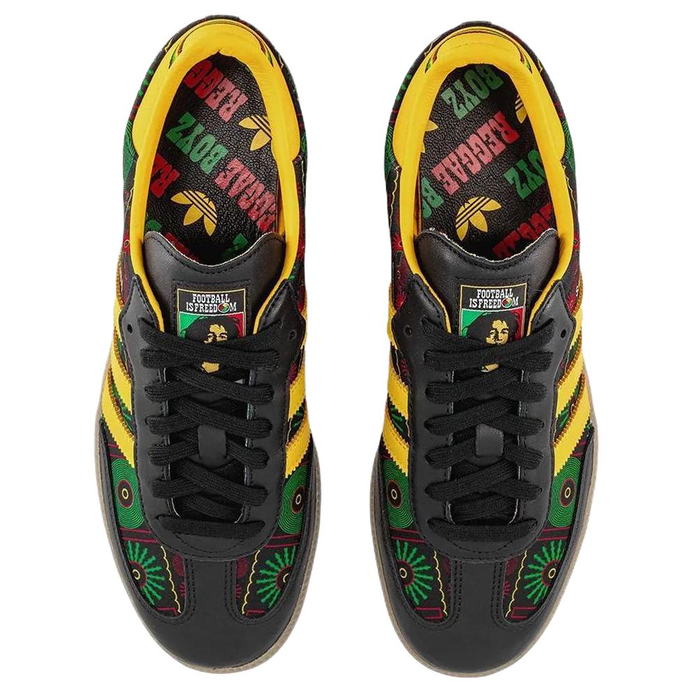 Samba Bob Marley x Samba Adidas Originals 'Black Yellow Gum' KI8571